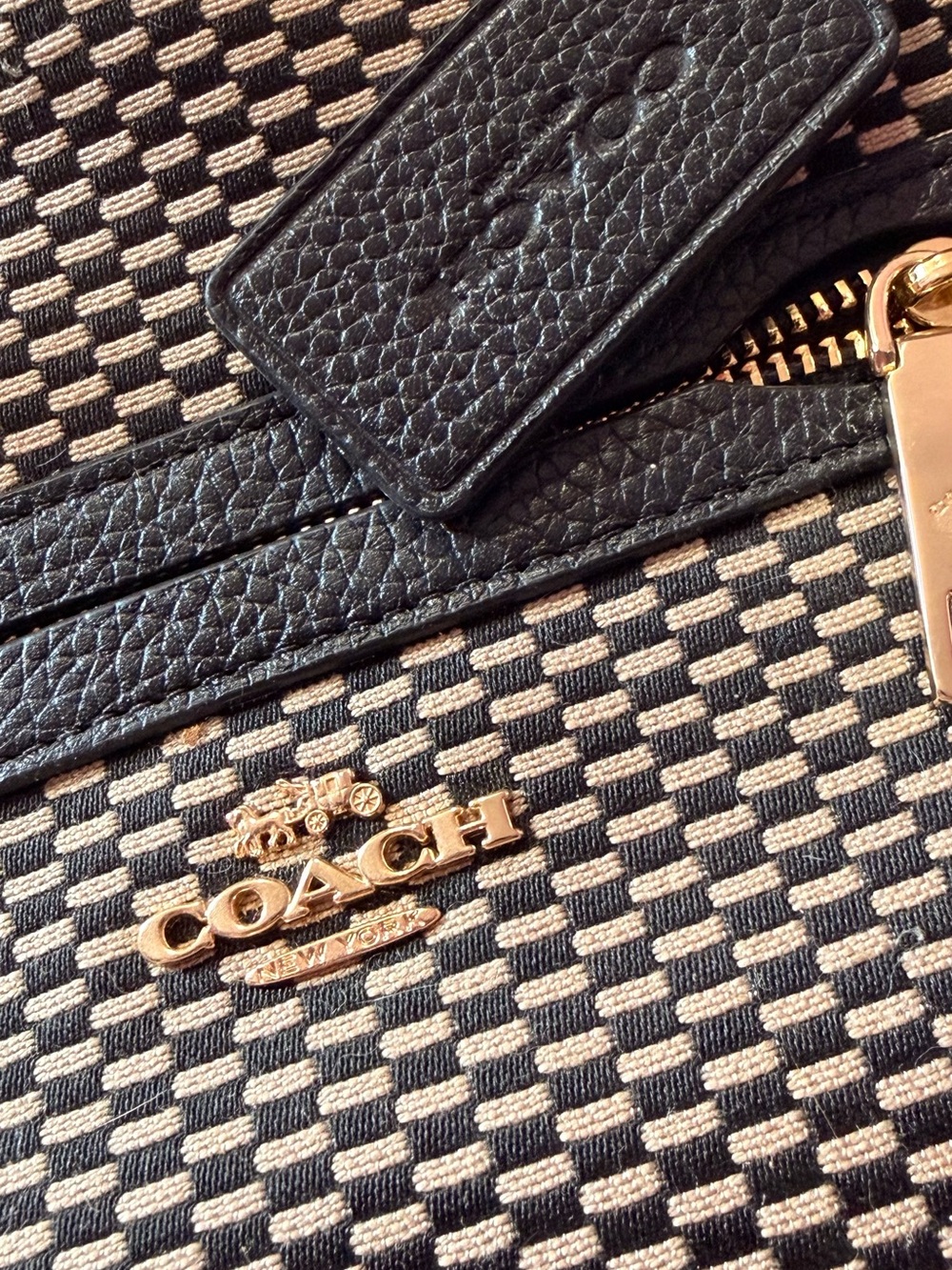 Coach legacy jacquard prairie satchel - Picture 7 of 8